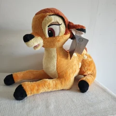 Hjort gosedjur, tecknad och Little, bambi liten mjuk leksaksdocka, 35 cm
