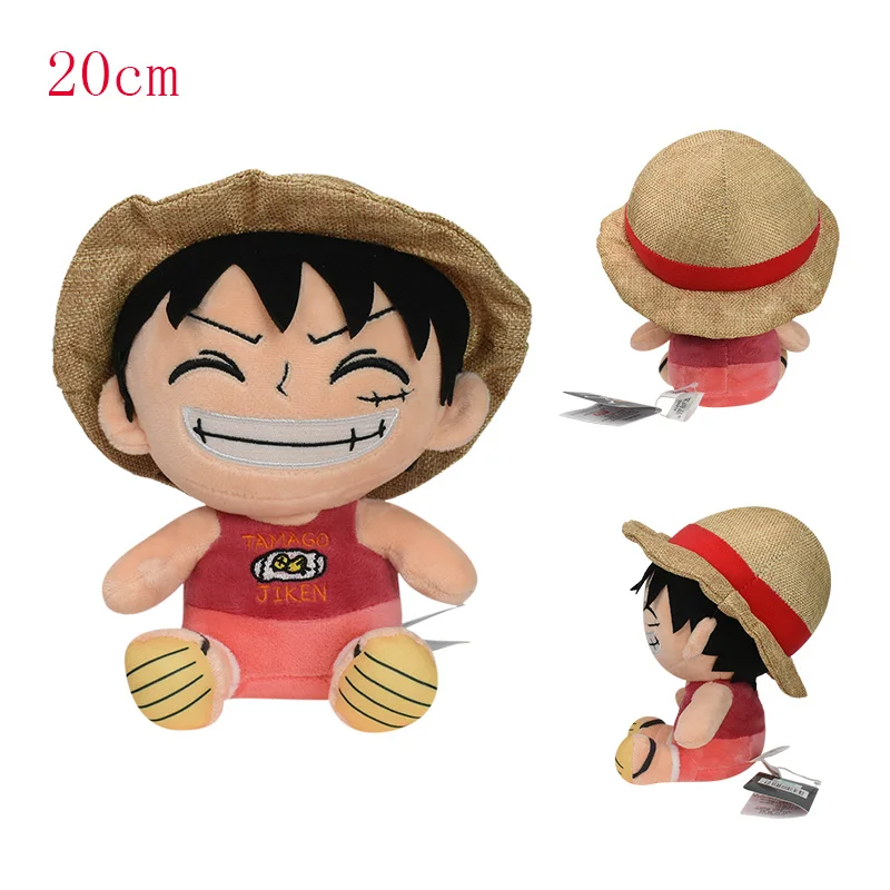 Tony Chopper apa gosedjur från ONE PIECE med Straw Hat-piraternas emblem, 20 cm 11 Tony Chopper apa gosedjur från ONE PIECE med Straw Hat-piraternas emblem, 20 cm - Bild 11