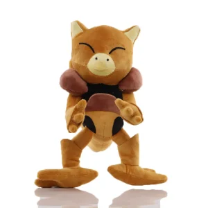 Pokémon-karaktärer gosedjur i kawaiistil, mjuka dockor med gulliga detaljer