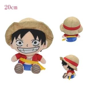 Tony Chopper apa gosedjur från ONE PIECE med Straw Hat-piraternas emblem, 20 cm 26 Tony Chopper apa gosedjur från ONE PIECE med Straw Hat-piraternas emblem, 20 cm
