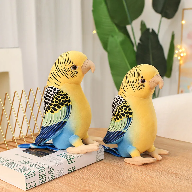 Gosedjur med flera figurvarianter i gullig, verklighetstrogen fågelform, 30 cm 2 Gosedjur med flera figurvarianter i gullig, verklighetstrogen fågelform, 30 cm - Bild 2