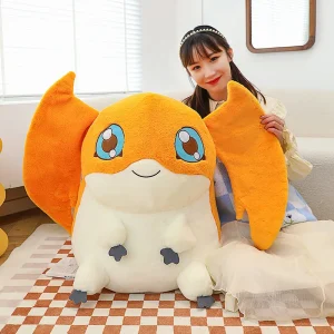 Patamon gosedjur som plyschkudde i söt animestil från Digital Monster, 35 cm 9 Patamon gosedjur som plyschkudde i söt animestil från Digital Monster, 35 cm
