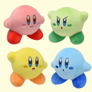 Kirby gosedjur, kawaii och söt, stil rosa stjärnhjälte nintendo, 15 cm