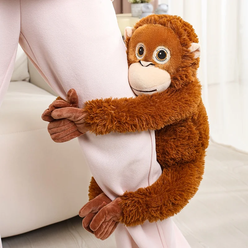 Apa gosedjur i tecknad stil med gorilla, schimpans- och orangutangmotiv, 30–90 cm 2 Apa gosedjur i tecknad stil med gorilla, schimpans- och orangutangmotiv, 30–90 cm - Bild 2