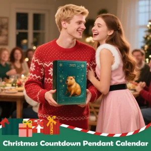 Kapybara adventskalender med julfigurer och julprydnader för nedräkning till jul 11 Kapybara adventskalender med julfigurer och julprydnader för nedräkning till jul