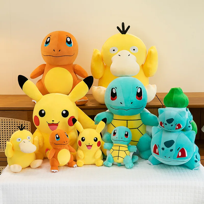 Pocket Monsters-karaktärer gosedjur med kawaiiutseende i animeinspirerad stil, 20 cm 3 Pocket Monsters-karaktärer gosedjur med kawaiiutseende i animeinspirerad stil, 20 cm - Bild 3