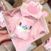 Rosa björngosedjur som ryggsäckshänge, med napp, kawaii- och blodtörstig stil, 10 cm 15 Rosa björngosedjur som ryggsäckshänge, med napp, kawaii- och blodtörstig stil, 10 cm