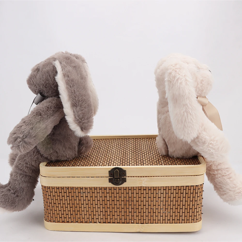 Kanin gosedjur som sovkompis i kawaii-stil, med långa öron och påskmotiv, 30 cm 6 Kanin gosedjur som sovkompis i kawaii-stil, med långa öron och påskmotiv, 30 cm - Bild 6