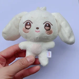 ATEEZ-karaktärer som K-pop-nyckelringar med plyschhänge i Aniteez-design, 10 cm